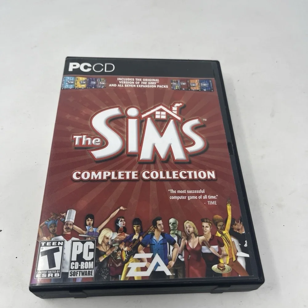 Sims: Complete Collection (PC: Windows, 2005) 4 Discs And Manual